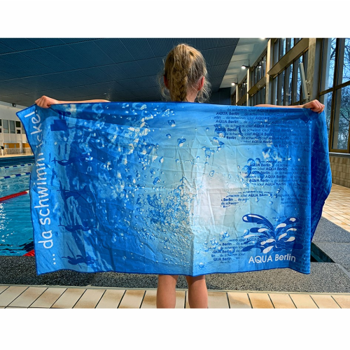 Mr. Gadgets Telo Mare Personalizzato 80x150 Cm – Microfibra Morbida E Asciugatura Rapida – Crea La Tua Foto O Frase
