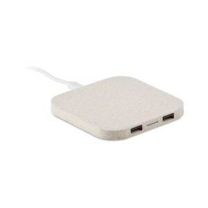 hub powerbank fibra di paglia riciclata