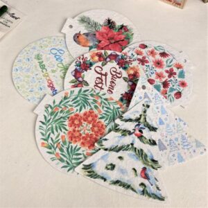 eco-card decorazioni natalizie piantabili