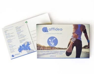 affidea ecopostcard personalizzata