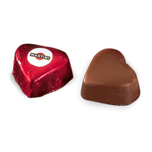 Cioccolatini a forma di cuore personalizzabili » ABC Gadgets
