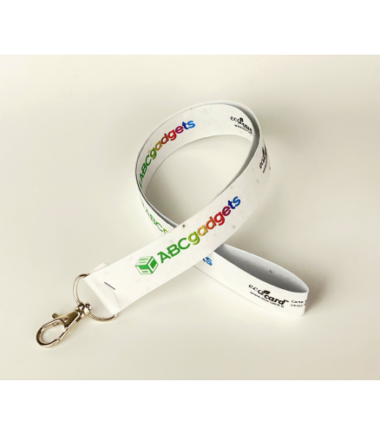 lanyard ecologico carta piantabile semi personalizzabile