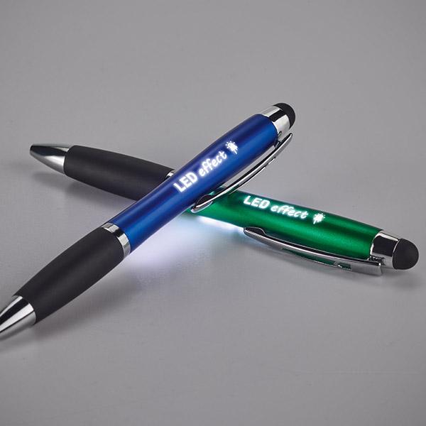 Penna personalizzabile con logo luminoso » ABC Gadgets