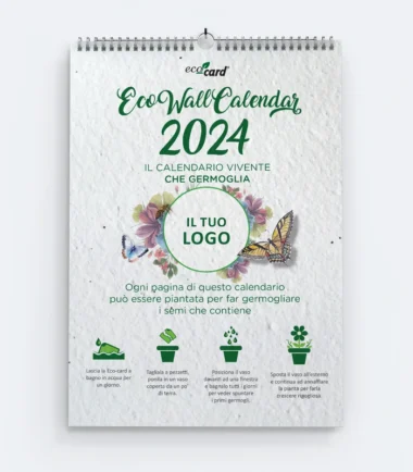 Eco Wall Calendar - Calendario Piantabile da Muro 2024