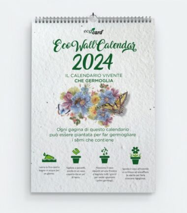 Eco Wall Calendar - Calendario Piantabile da Muro 2024