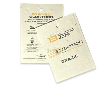 Badge in eco-card WOW Events