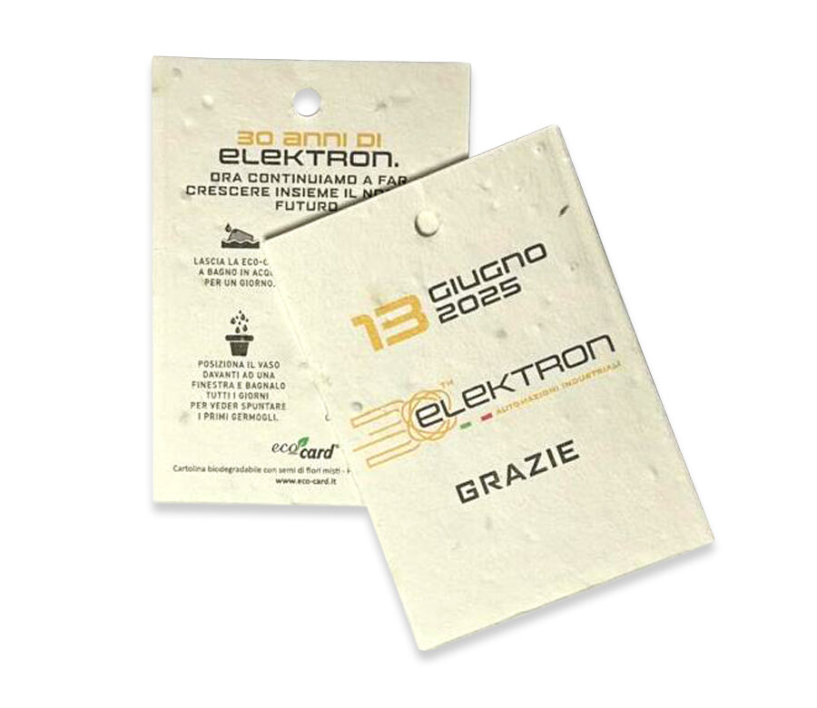 Badge in eco-card WOW Events