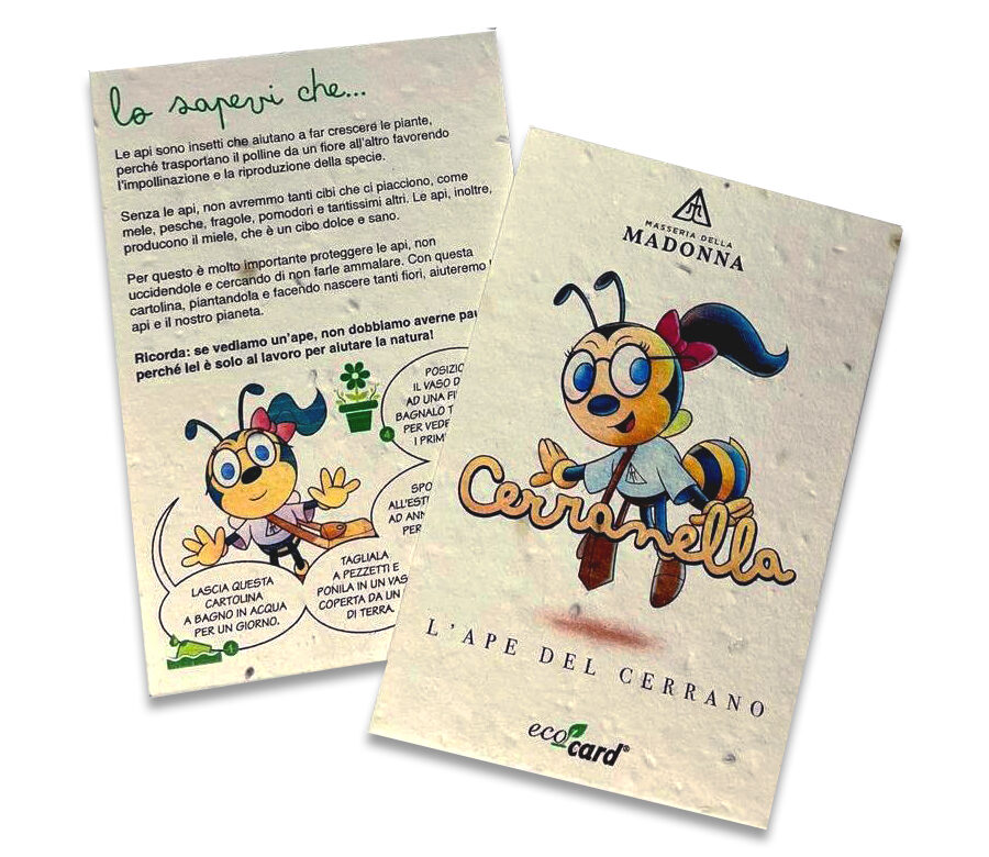 Cartolina in eco-card Cerranella
