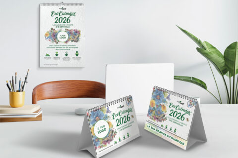 Calendario ecologico piantabile